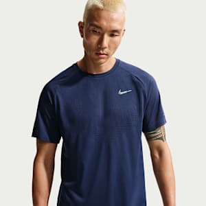 【新品・未使用】NIKE STRIDE Dri-FIT TOPS size L Nike Stride Men's Dri-FIT ADV Short-Sleeve Running Top. Nike ZA